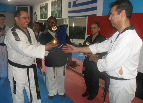 ελληνοαιγυπτιακή, φιλική συνάντηση, taekwondo, Αχαρνές, Gym sport center Vamvakidis