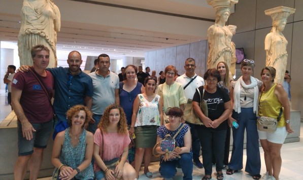 Δέκα καθηγητές από το Erasmus+ φιλοξένησε το 1ο γυμνάσιο Αχαρνών