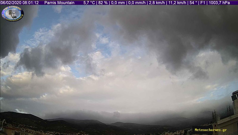Meteoacharnes: Τα… περίεργα μεσάνυχτα της Πέμπτης. Η πρόγνωση για Αχαρνές, Ίλιον & Φυλή