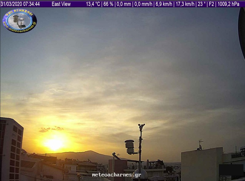 Meteoacharnes: Βροχοπτώσεις περιμένουμε Τετάρτη και Πέμπτη. Η πρόγνωση για Αχαρνές, Ίλιον & Φυλή