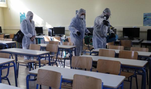 Ερωτηματικά για την αποτελεσματικότητα της απολύμανσης στα σχολεία των Αχαρνών από τη δημοτική παράταξη ΔΕΚΑ