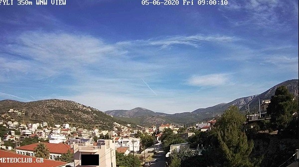 Meteoacharnes: Με αίθριο καιρό το τριήμερο του Α. Πνεύματος. Η πρόγνωση για Αχαρνές, Ίλιον & Φυλή