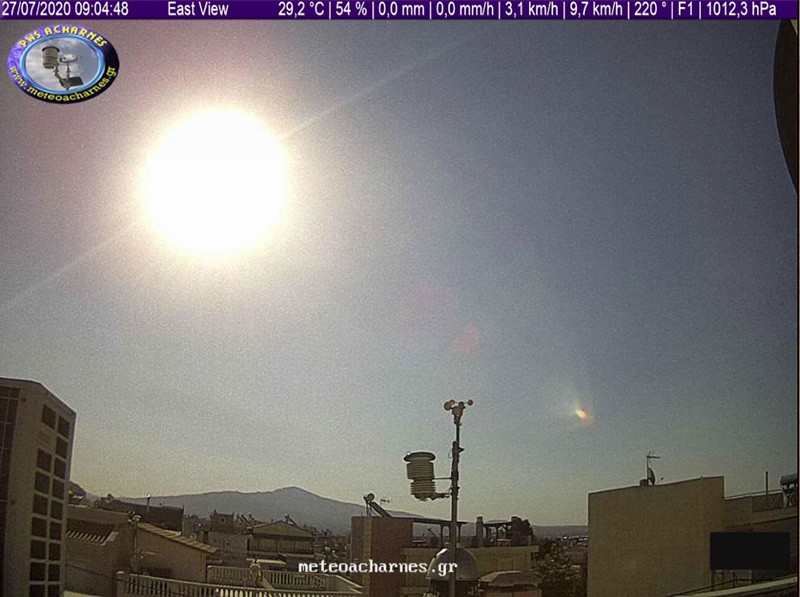 Meteoacharnes: Την Παρασκευή θα καταγραφεί η μεγαλύτερη θερμοκρασία για το 2020. Η πρόγνωση για Αχαρνές, Ίλιον & Φυλή