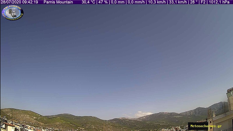 Meteoacharnes: Προς ολοταχώς για το 40άρι. Η πρόγνωση για Αχαρνές, Ίλιον & Φυλή