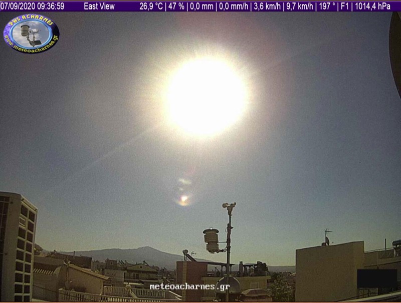 Meteoacharnes: Με ανεπαίσθητη πτώση η θερμοκρασία. Η πρόγνωση για Αχαρνές, Ίλιον & Φυλή