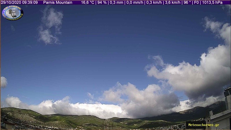 Meteoacharnes: Αδιάφορος καιρός με θερμοκρασίες ανάλογες με την εποχή. Η πρόγνωση για Αχαρνές, Ίλιον & Φυλή