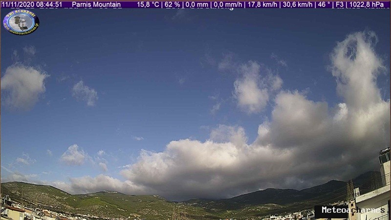 Meteoacharnes: Πιο αισθητή η πτώση της θερμοκρασίας από βδομάδα. Η πρόγνωση για Αχαρνές, Ίλιον & Φυλή