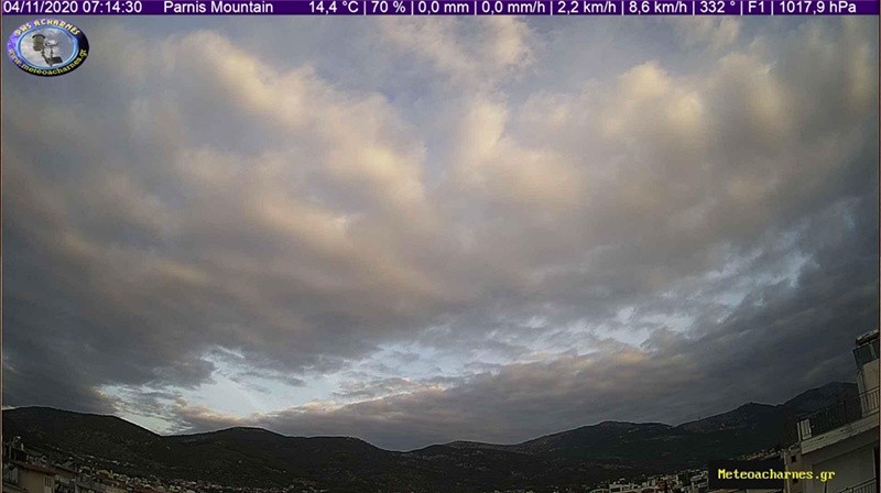 Meteoacharnes: Φέρνει σταδιακά κρύο και ενισχύεται ο Βοριάς. Η πρόγνωση για Αχαρνές, Ίλιον & Φυλή