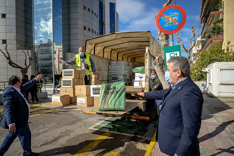 Ηχηρό μήνυμα αλληλεγγύης έστειλαν στους σεισμοπαθείς της Ελασσόνας οι πολίτες του Ιλίου