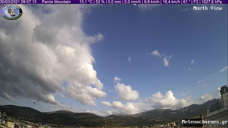 Meteoacharnes: Ανοιξιάτικος καιρός αλλά…και πιθανές βροχοπτώσεις. Η πρόγνωση για Αχαρνές, Ίλιον & Φυλή