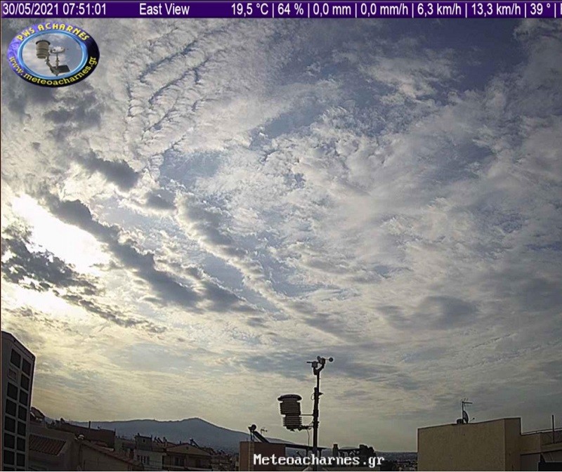 Meteoacharnes: Με βροχή θα χαιρετίσουμε τον Μάιο και θα υποδεχθούμε τον Ιούνιο. Η πρόγνωση για Αχαρνές, Ίλιον & Φυλή