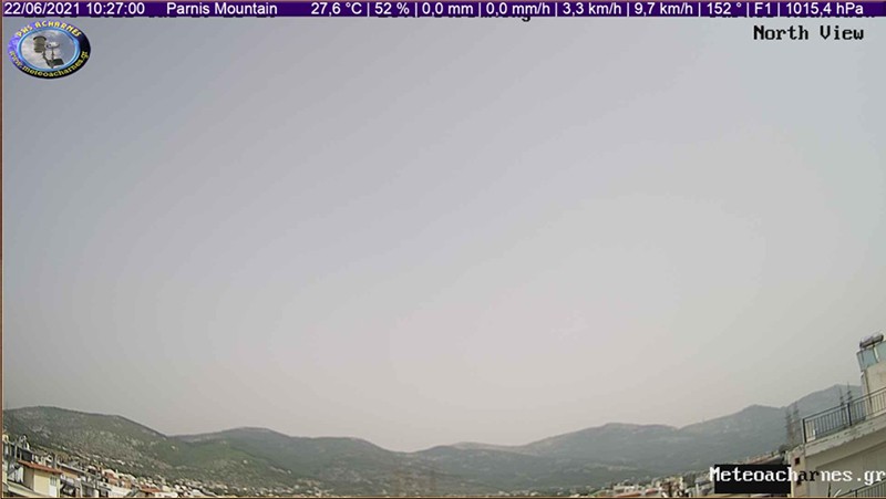 Meteoacharnes: Πέντε ημέρες με ανεβασμένες θερμοκρασίες αλλά και σκόνη. Η πρόγνωση για Αχαρνές, Ίλιον & Φυλή