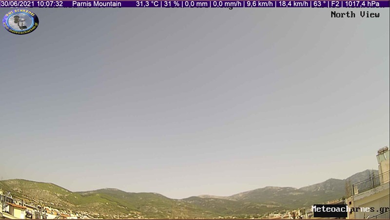 Meteoacharnes: Δύο ημέρες με καύσωνα και σημαντικό κίνδυνο πυρκαγιών. Η πρόγνωση για Αχαρνές, Ίλιον & Φυλή