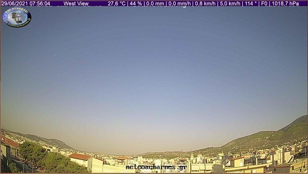 Meteoacharnes: Πέφτει από την Παρασκευή η θερμοκρασία αφού αγγίξει τους 40 βαθμούς. Η πρόγνωση για Αχαρνές, Ίλιον & Φυλή