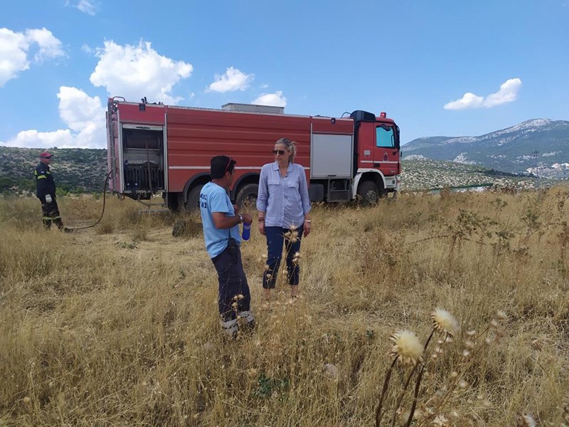 Σε αυξημένη επιφυλακή ο Δήμος Φυλής μετά την πυρκαγιά στο γήπεδο Θρασύβουλου. Έκκληση για ιδιαίτερη προσοχή από τον Χρήστο Παππού