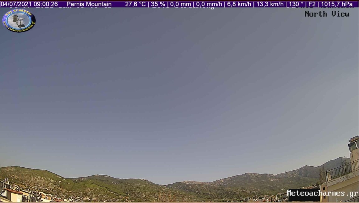 Meteoacharnes: Κανονικότητα, με το ίδιο καιρικό σκηνικό. Η πρόγνωση για Αχαρνές, Ίλιον & Φυλή