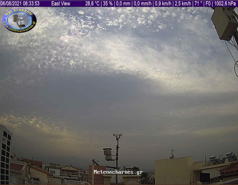 Meteoacharnes: Ανακωχή με τη ζέστη για 2 ημέρες. Ενισχυμένοι άνεμοι. Η πρόγνωση για Αχαρνές, Ίλιον & Φυλή