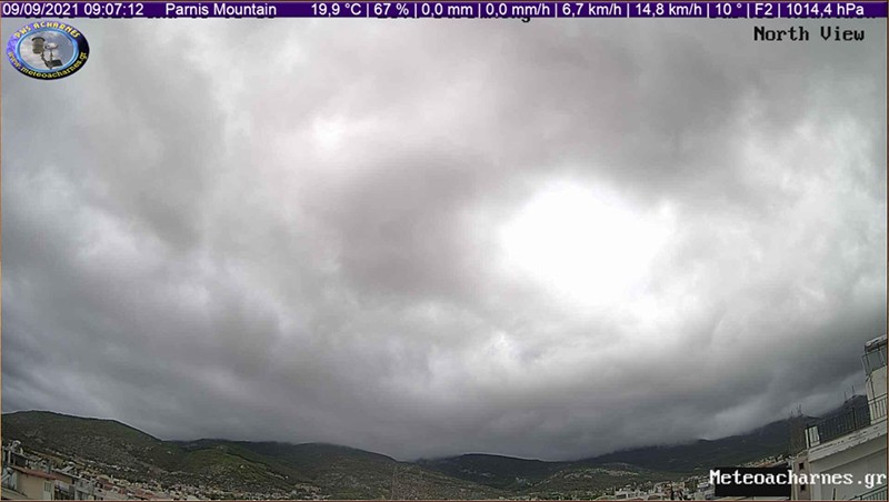 Meteoacharnes: Νοτιάς και σταδιακή άνοδος της θερμοκρασίας. Η πρόγνωση για Αχαρνές, Ίλιον & Φυλή