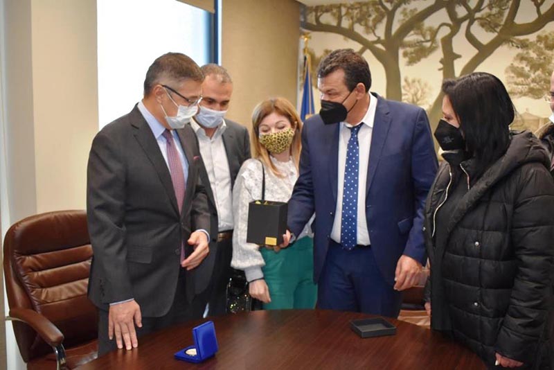 Στον Δήμο Φυλής ο πρέσβης του Καζακστάν