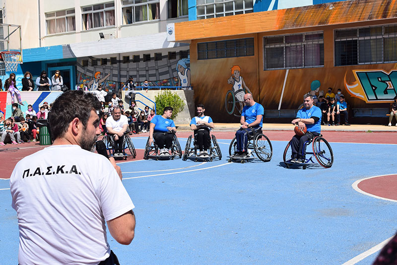 Αποκαλυπτήρια νέας τοιχογραφίας μεγάλων διαστάσεων στο 26ο Δημοτικό Σχολείο Ιλίου
