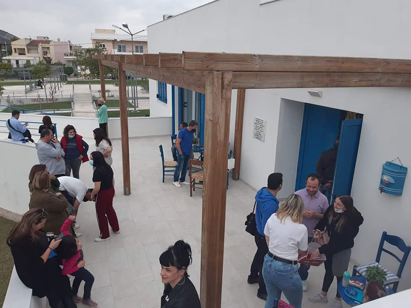 ΑΙΓΕΑΣ: Επίσημη "πρώτη" στη νέα του Στέγη με πολύ... Αιγαίο και πολλή χαρά