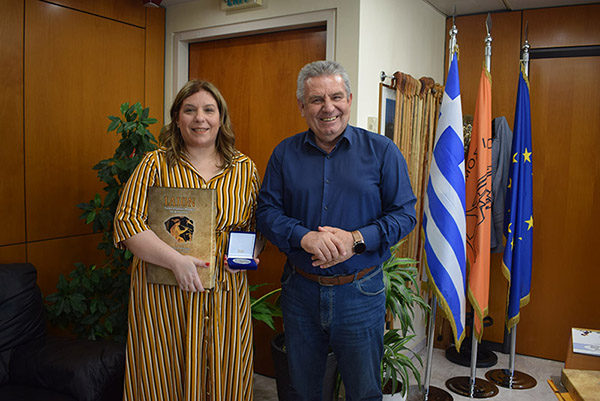 Στο Δημαρχείο Ιλίου η Υφυπουργός Εργασίας και Κοινωνικών Υποθέσεων Μαρία Συρεγγέλα