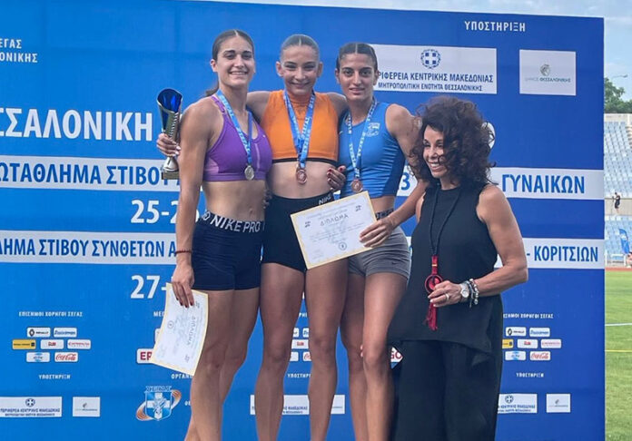 Χρυσή πρωταθλήτρια Ελλάδας η αθλήτρια του Γ.Σ ΕΡΜΗ Ιλίου Σάρα Αουντι