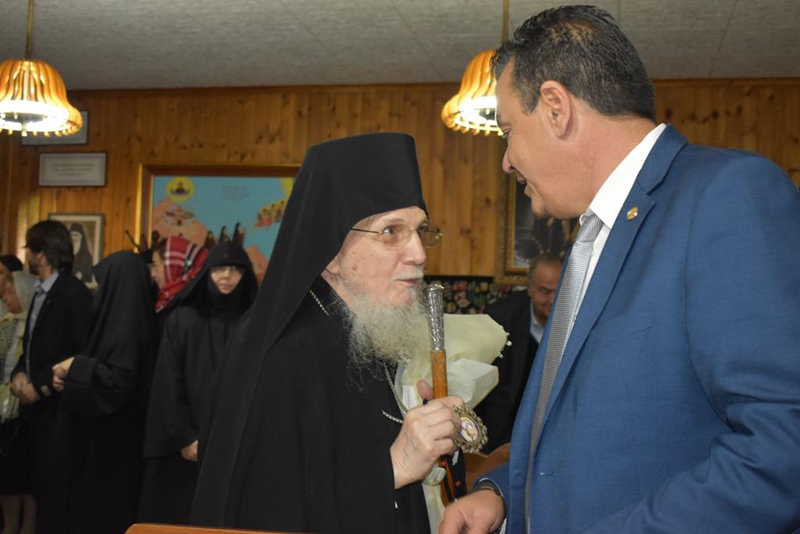 Με κατάνυξη ο εορτασμός στην Ι.Μ. Αγίων Κυπριανού και Ιουστίνης Φυλής