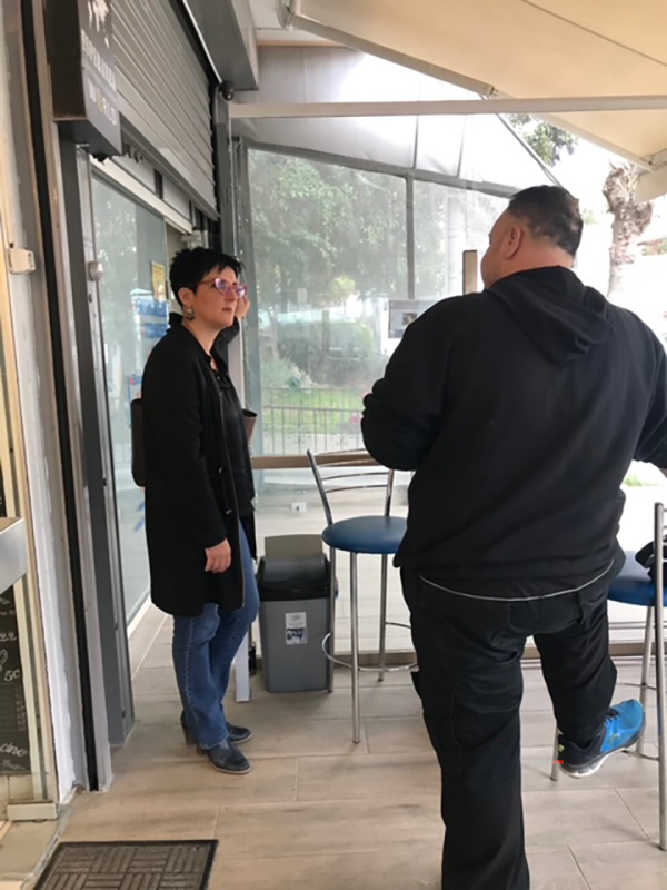 Διονυσία Στεφάτου, υποψήφια βουλευτής ΣΥΡΙΖΑ Δυτικής Αττικής - Περιοδεία στη Μαγούλα