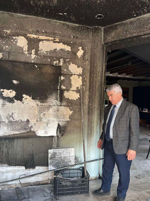 Θανάσης Μπούρας, υποψήφιος βουλευτής ΝΔ Δυτική Αττική: Έδωσε λύση στη στέγαση υπαλλήλων της Διεύθυνσης Κοινωνικής Επιθεώρησης που δέχθηκε εμπρηστική επίθεση