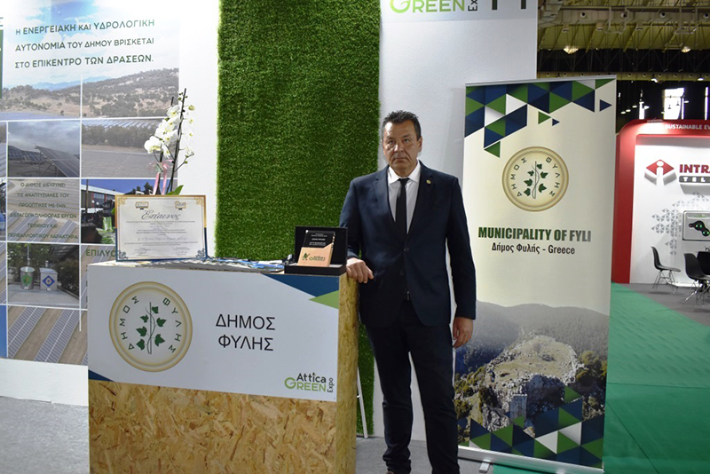Χρήστος Παππούς σε Attica Green Expo: "Σε 2-3 χρόνια ο Δήμος Φυλής θα είναι ένα πρότυπος ενεργειακά Δήμος στην Ευρώπη"