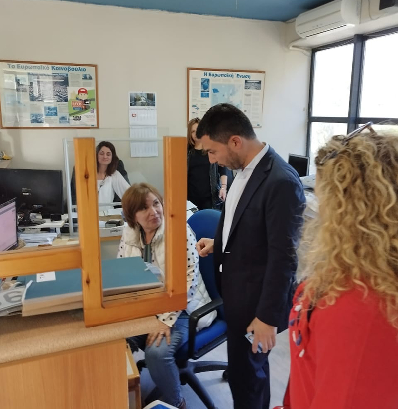 Σταμάτης Πουλής, υποψήφιος βουλευτής ΝΔ Δυτική Αττική: Επίσκεψη στο Κέντρο Υγείας και το Υπουργείο Μεταφορών στην Ελευσίνα