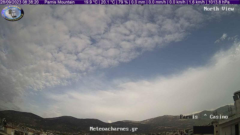 Meteoacharnes: Μας φεύγει ο «Ηλίας», αφού χθες άφησε τη σφραγίδα του σε Βόλο και Εύβοια. Η πρόγνωση για Αχαρνές, Ίλιον & Φυλή