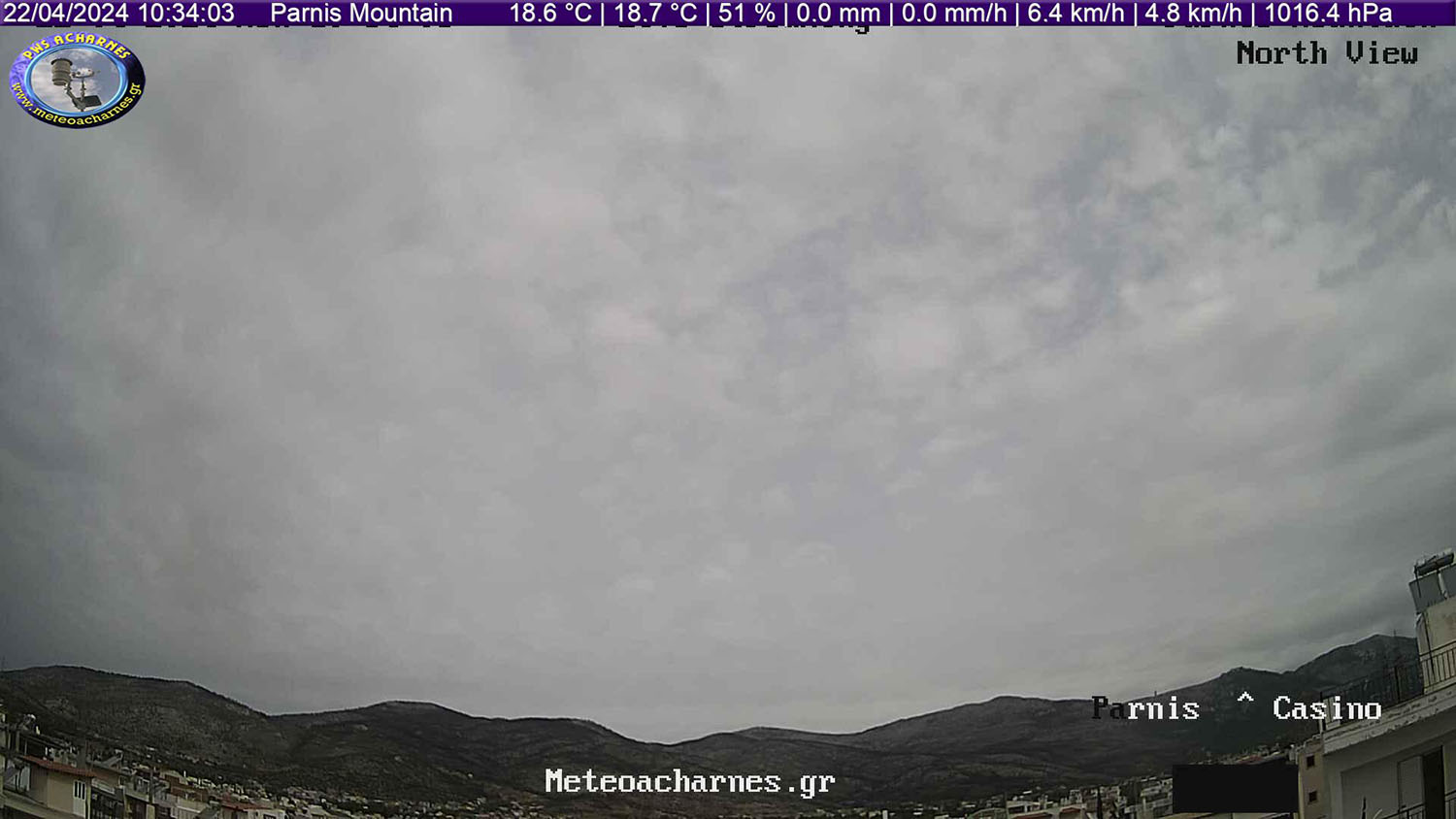 Meteoacharnes: Τοπικές λασποβροχές, με παροδική άνοδο της θερμοκρασίας. Η πρόγνωση για Αχαρνές, Ίλιον & Φυλή