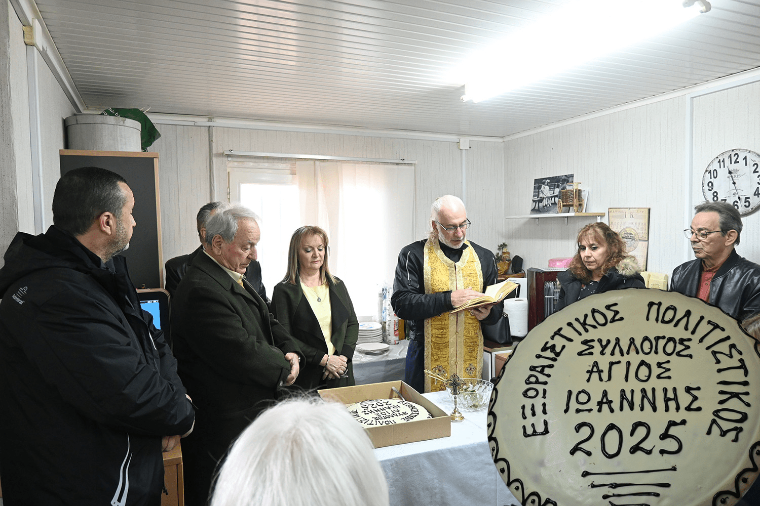Με λιτή, αλλά ζεστή εκδήλωση έκοψε την πρώτη βασιλόπιτα ο Σύλλογος Αγ. Ιωάννη Θεολόγου Άνω Λιοσίων