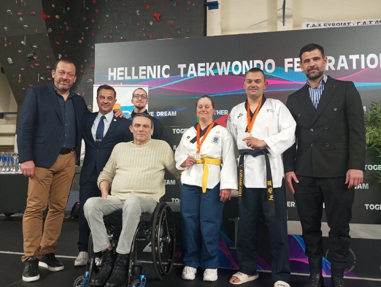 Πρόκριση στην Εθνική Ομάδα Para Taekwondo για τον Βασίλη Αβραμίκα!