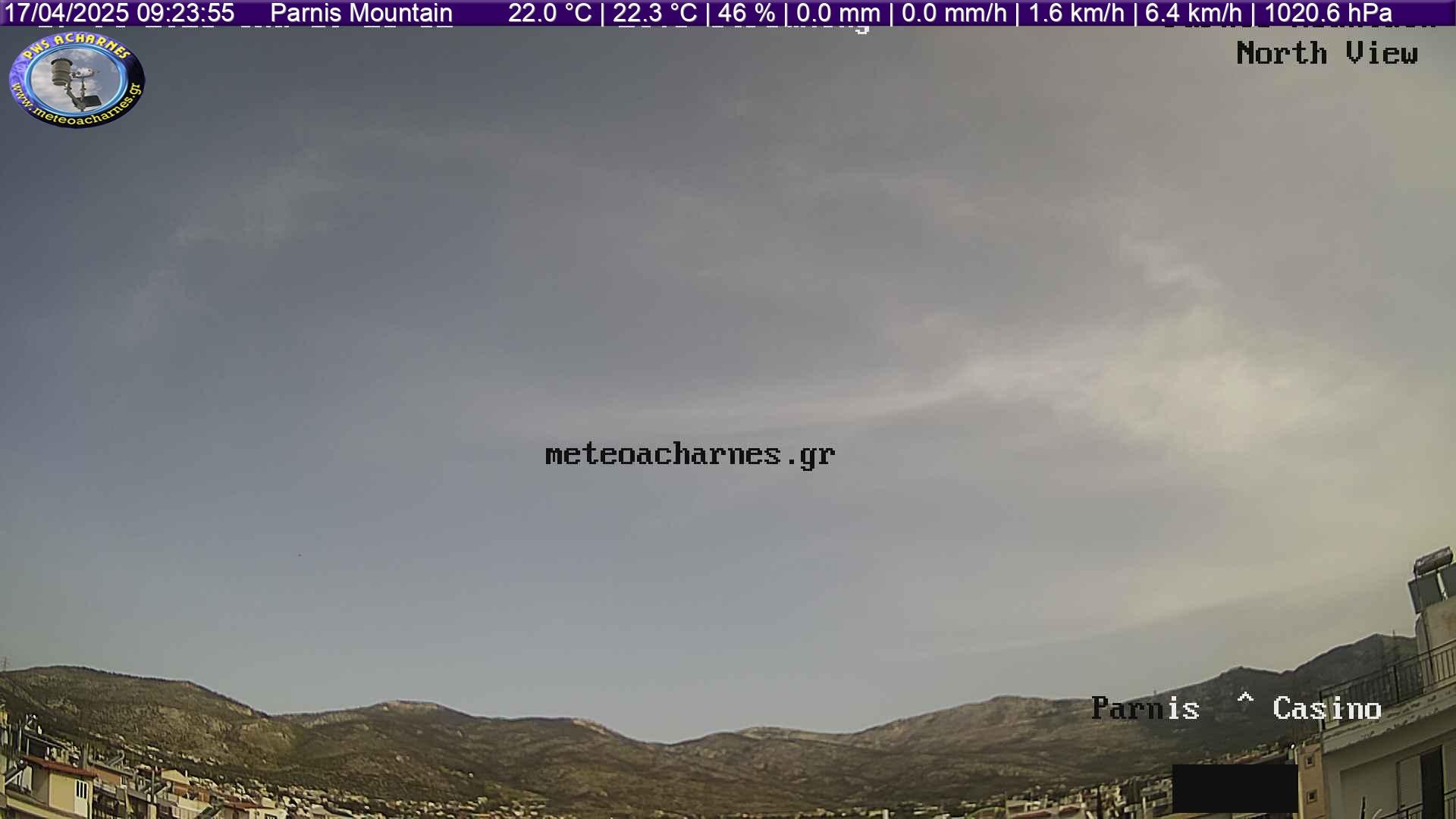 Meteoacharnes: Ανεβαίνει και σήμερα η θερμοκρασία. Παραμένει η σκόνη. Έρχονται βροχές αλλά όχι σε εμάς. Η πρόγνωση για Αχαρνές, Ίλιον & Φυλή