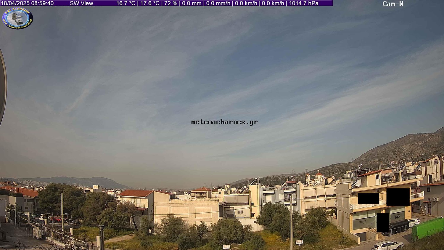 Meteoacharnes: Βαρομετρικό χαμηλό φέρνει δυτικούς ανέμους που ρίχνουν λίγο τη θερμοκρασία. Ο καιρός το Πάσχα. Η πρόγνωση για Αχαρνές, Ίλιον & Φυλή
