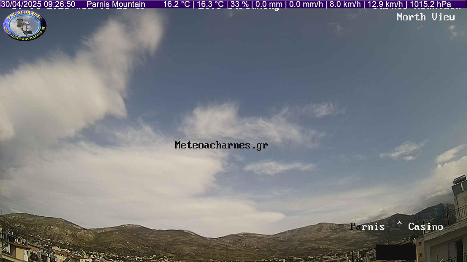 Meteoacharnes: Εξακολουθούν οι θυελλώδεις Βοριάδες να κρατούν χαμηλά τη θερμοκρασία μας. Πότε τελικά εξασθενούν. Η πρόγνωση για Αχαρνές, Ίλιον & Φυλή