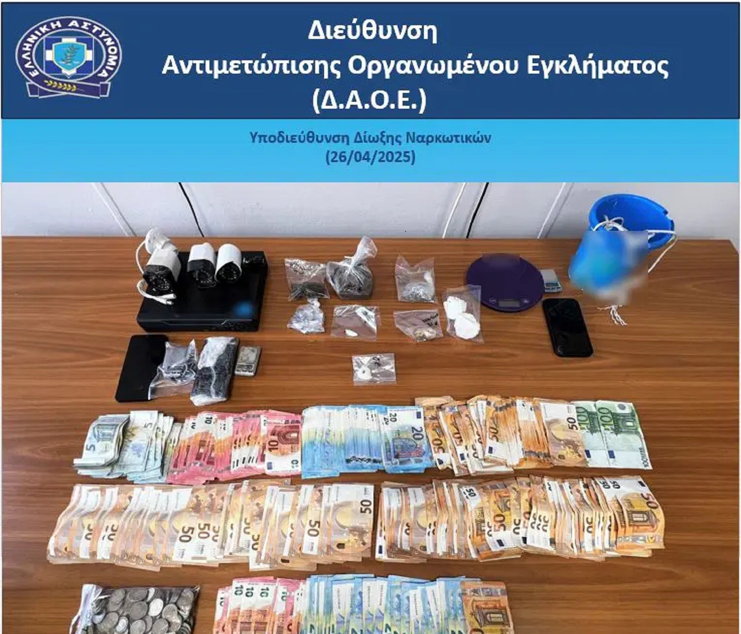 Αχαρνές: Σύλληψη πέντε ατόμων για διακίνηση ναρκωτικών στον καταυλισμό της Αγίας Σωτήρας