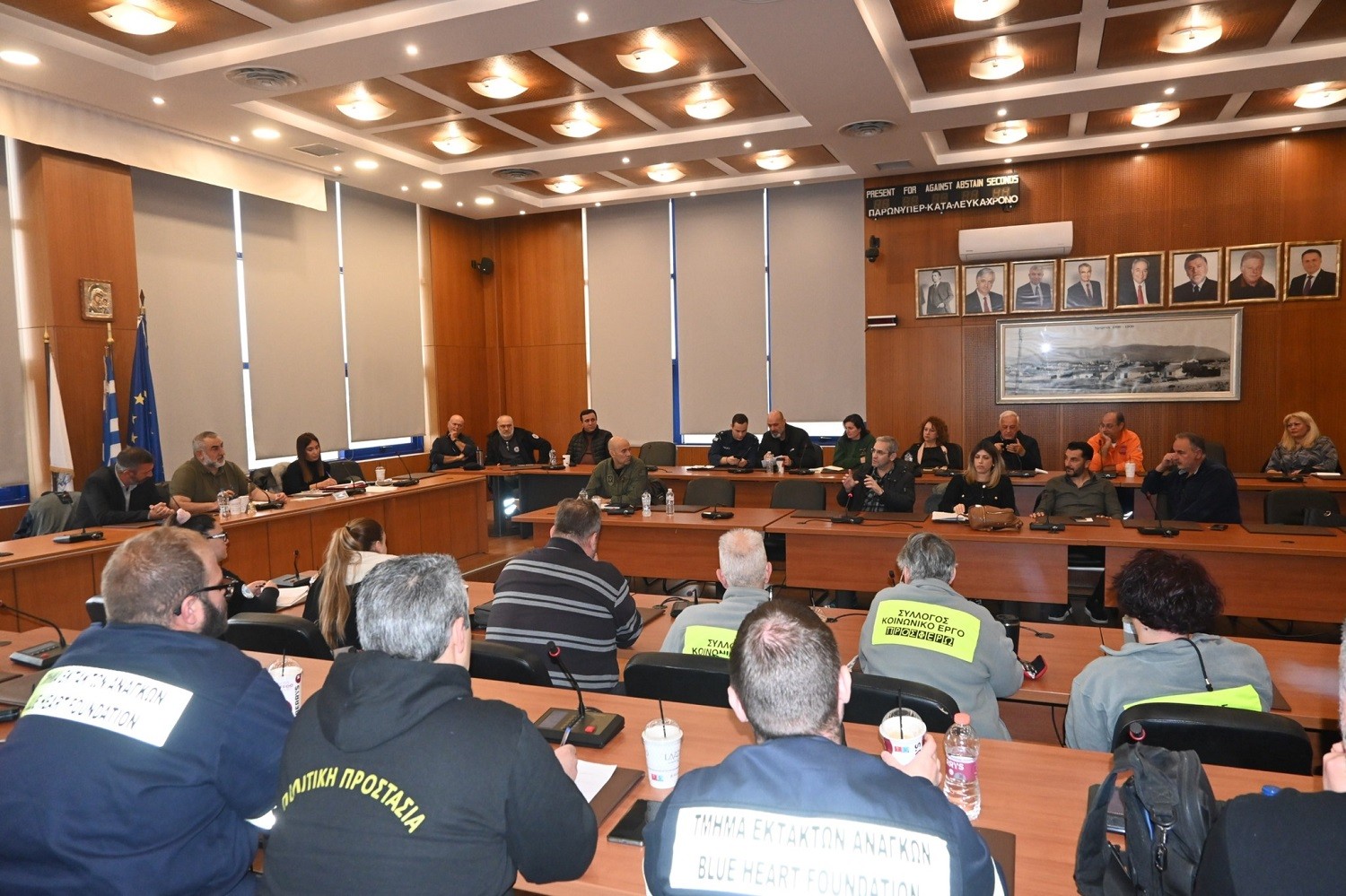 Συνεδρίασε το Συντονιστικό όργανο Πολιτικής Προστασίας του Δήμου Αχαρνών για την προετοιμασία της αντιπυρικής περιόδου