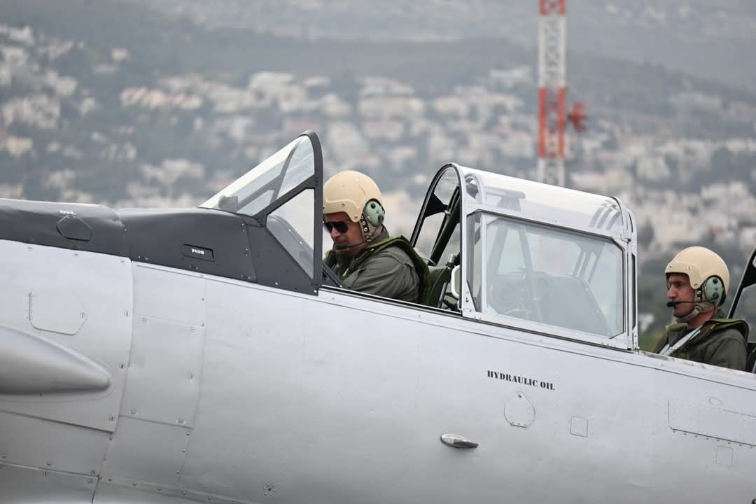 Το ιστορικό αεροσκάφος T-6 HARVARD εντάχθηκε στην Αεροπορική Βάση Δεκέλειας