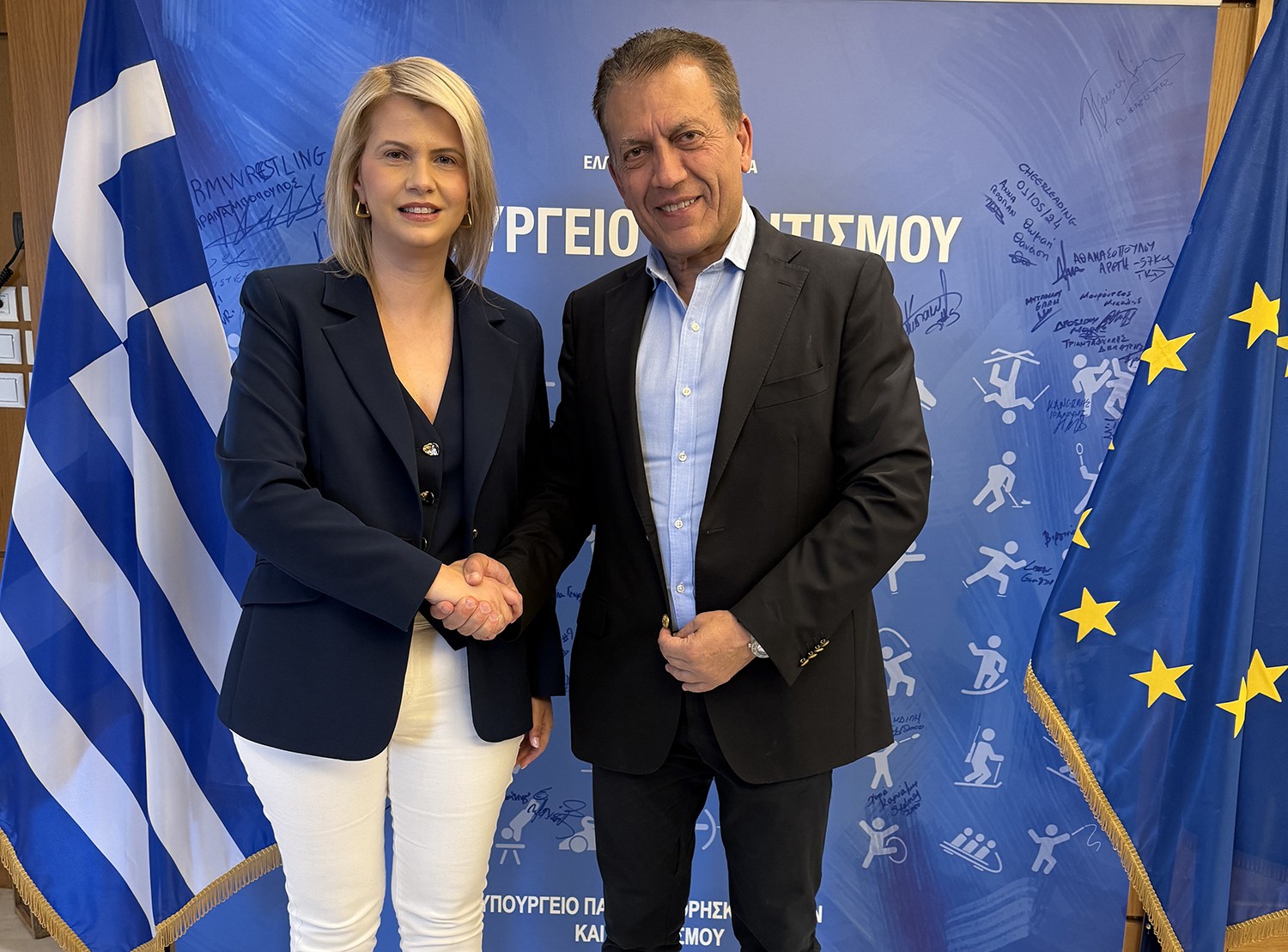 Το Δημοτικό Στάδιο Ιλίου στο επίκεντρο συνάντησης της δημάρχου Ιλίου με τον αναπληρωτή υπουργό Αθλητισμού