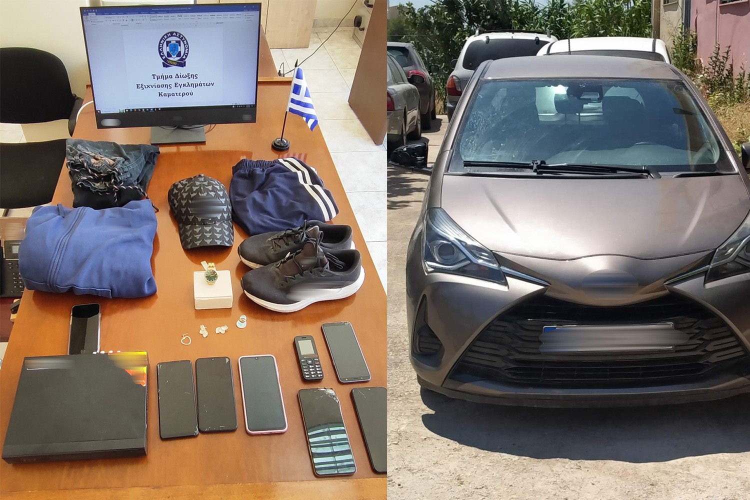 Σπείρα από τον Ασπρόπυργο με 55 διαρρήξεις στα Δυτικά προάστια εξάρθρωσε το Τμήμα Δίωξης και Εξιχνίασης Εγκλημάτων Καματερού