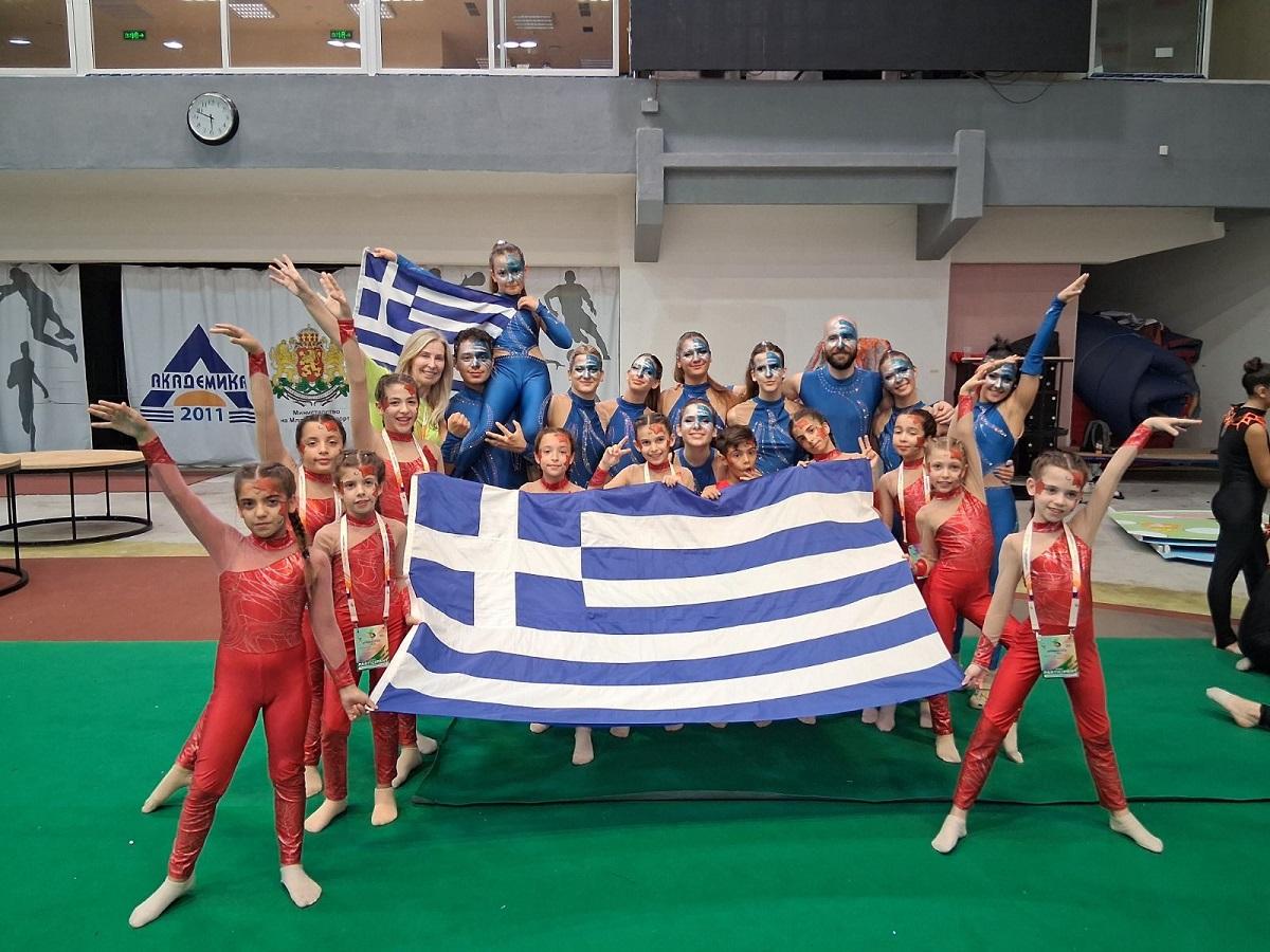 Τμήμα Ενόργανης Γυμναστικής Δήμου Πετρούπολης: Πανηγύρισε ένα χρυσό κι ένα χάλκινο στη Βουλγαρία