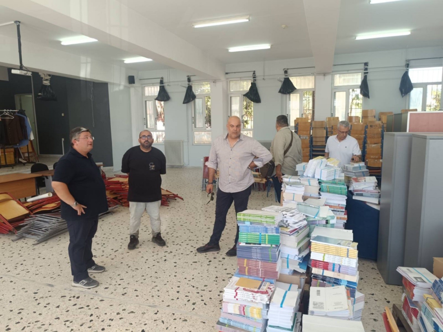 Σε πλήρη εξέλιξη οι εργασίες ανακαίνισης στο 7ο Λύκειο Αχαρνών – Μετατρέπεται σε Ωνάσειο Πρότυπο Σχολείο