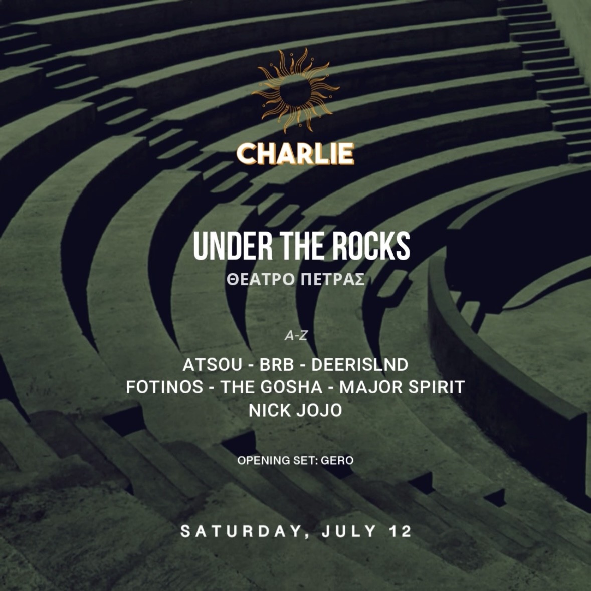 «Διεθνές Φεστιβάλ Πέτρας» 2025: «Charlie “Under the Rocks”»