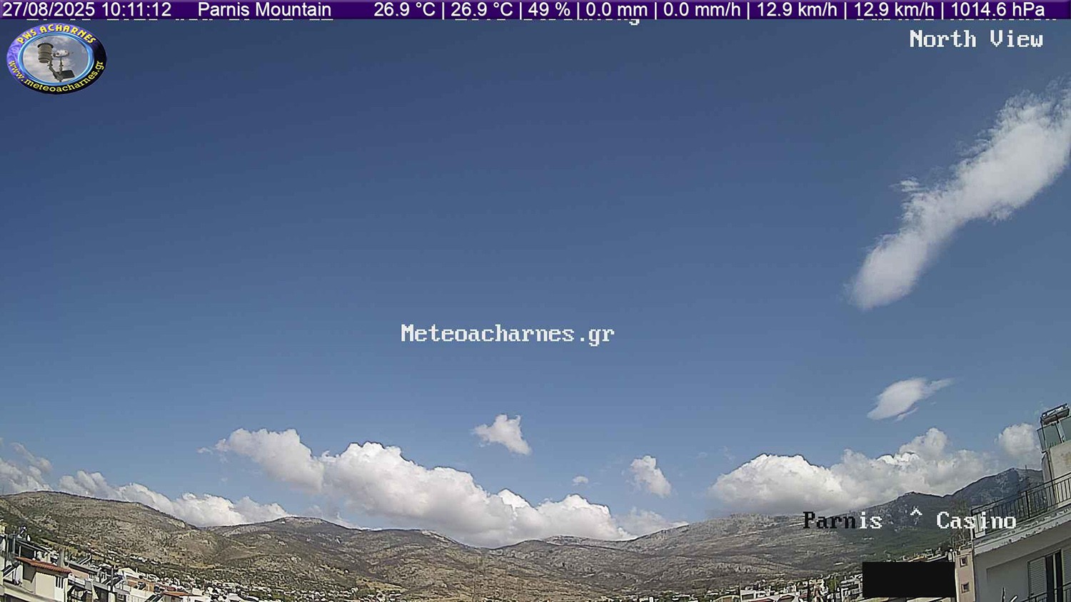 Meteoacharnes: Ανεβαίνει δειλά δειλά η θερμοκρασία. Στο βάθος κάποιες αστάθειες, άνευ σημασίας για εμάς. Η πρόγνωση για Αχαρνές, Ίλιον & Φυλή