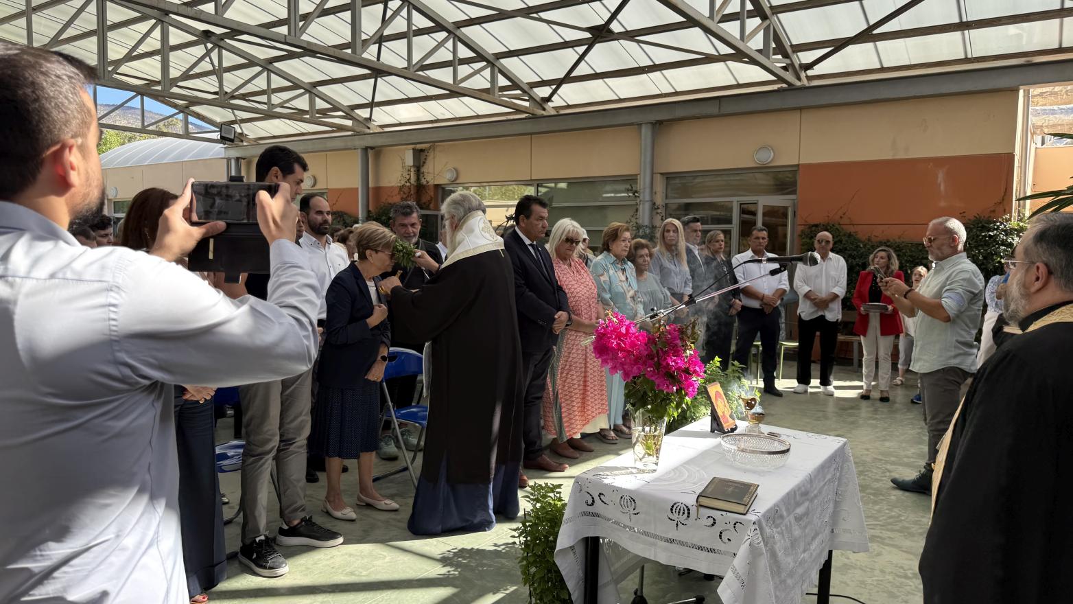 Άνω Λιόσια: Με Αγιασμό και ευχές ξεκίνησε η νέα περίοδος για “Το Εργαστήρι”