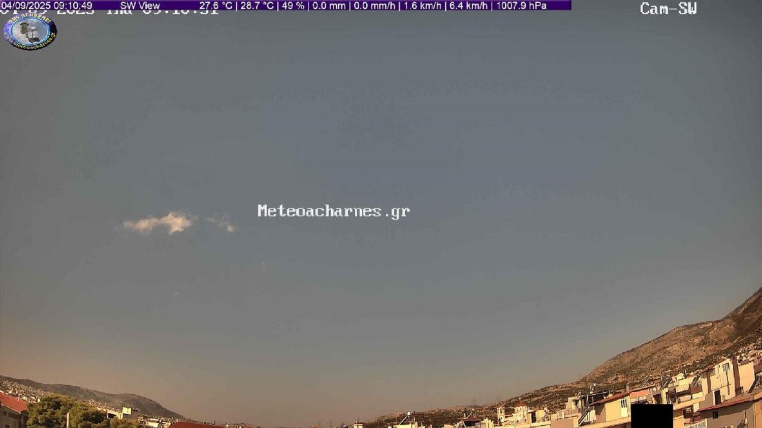 Meteoacharnes: Διήμερη περίοδος αστάθειας, αλλά στη Βόρειο Ελλάδα. Πιθανές λασποψιχάλες σε εμάς. Η πρόγνωση για Αχαρνές, Ίλιον & Φυλή
